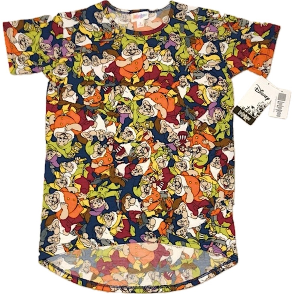 NWT Snow White & the Seven Dwarfs LuLaRoe Tee